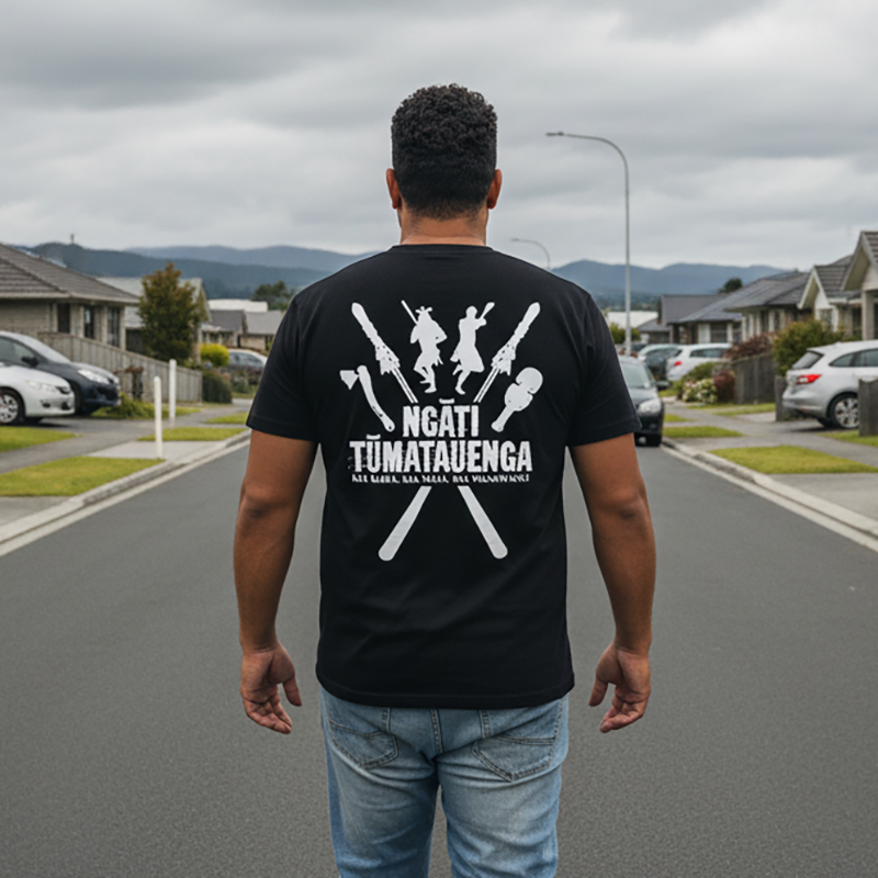 Ngāti Tūmatauenga Maori Warrior T-Shirt