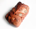 Maori Wooden Papahou Treasure Box | New Zealand Hand Carved Waka Huia
