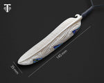 maori necklace feather 2