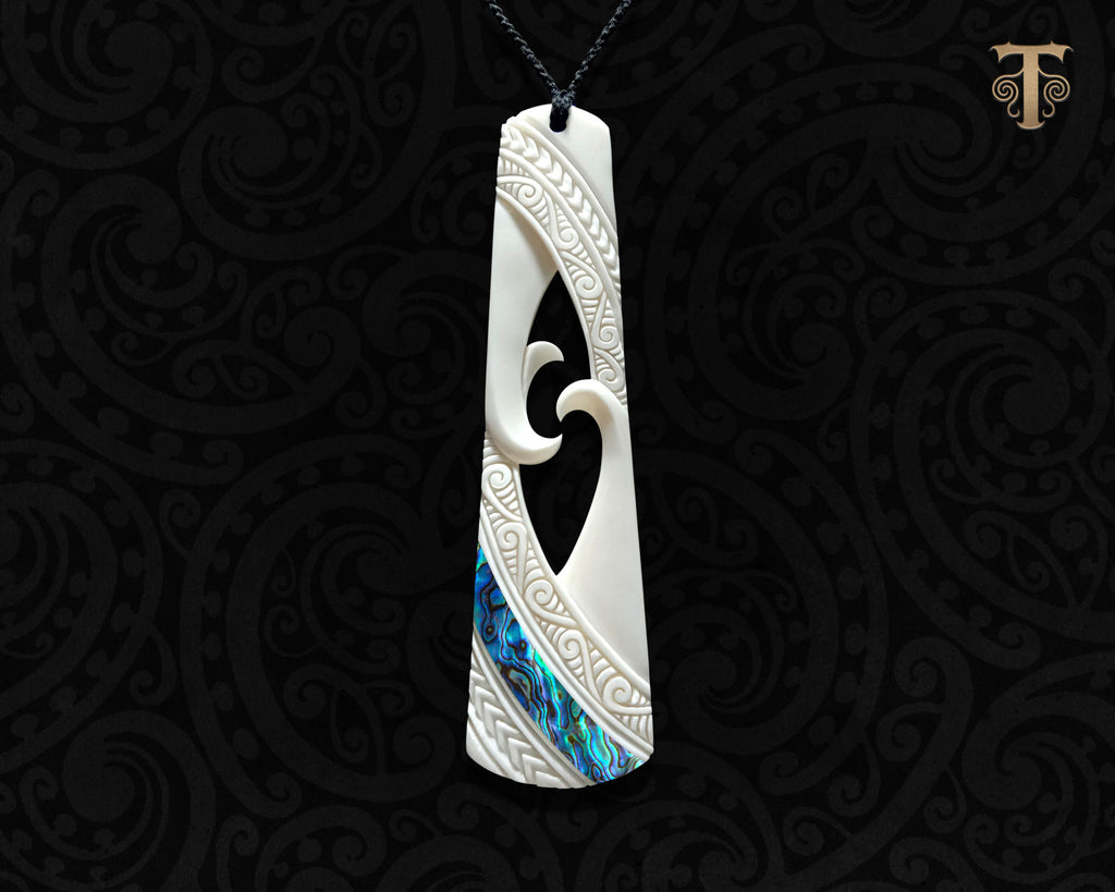 maori necklace toki