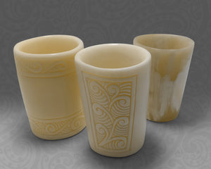 maori shot glass