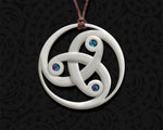 maori koru spiral necklace