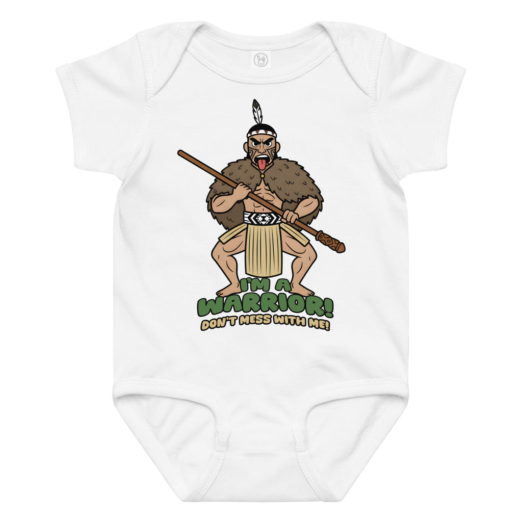 Maori Warrior Baby Bodysuit