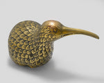 Brass Kiwi Bird Paperweight Figurine