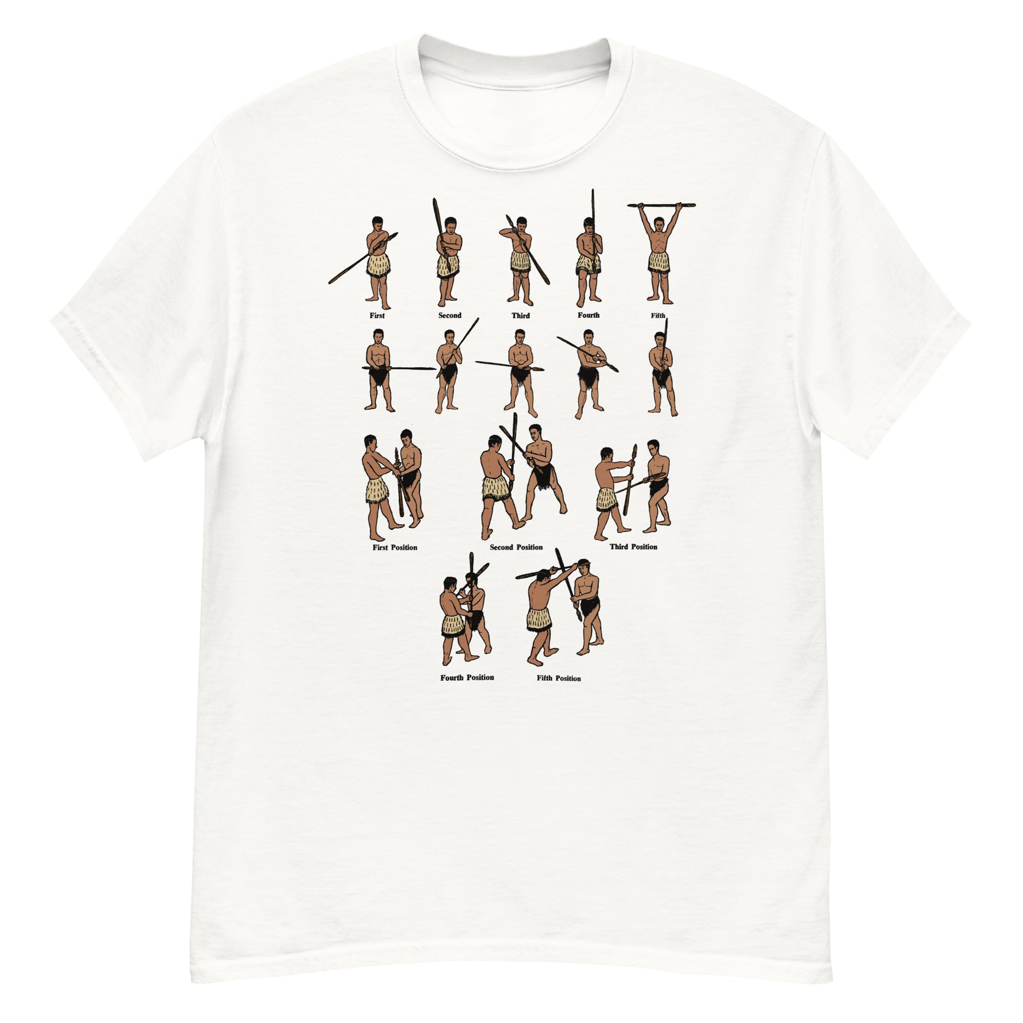 Men's Maori Taiaha T-Shirt graphic