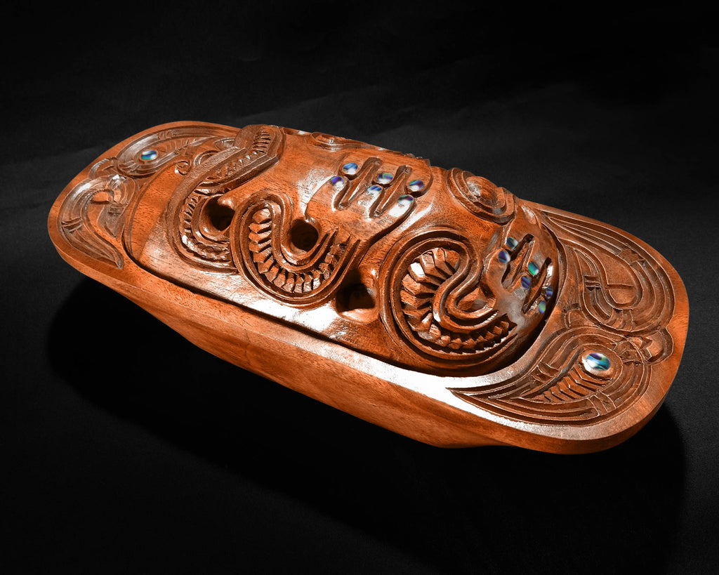 Maori Wakahuia Treasure Feather Box