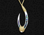 maori necklace fish hook matau