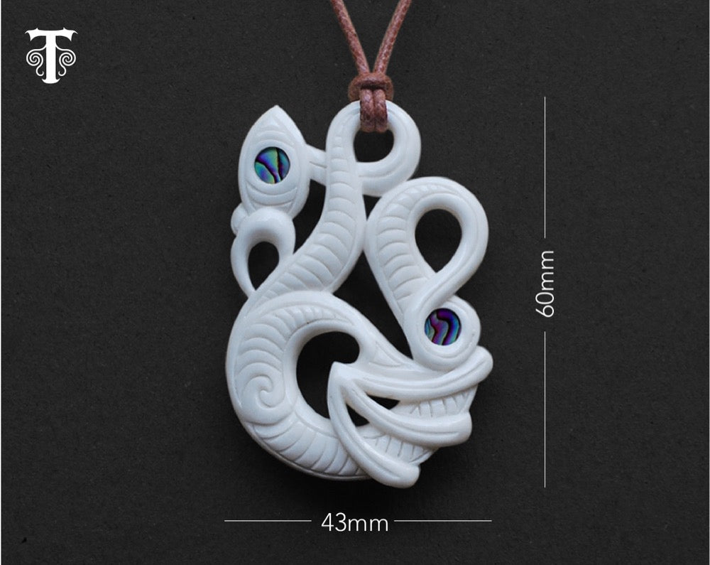 Large Maori Manaia Pendant, New Zealand Bone Carving Necklace, Guardian  Angel Spiritual Protector, Tribal Hawaiian Design, Polynesian Style - Etsy