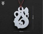 Handcrafted Maori Manaia Bone Necklace - Wearable Taonga