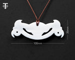 Hei Pekapeka Bone Pendant - Traditional Maori Symbol of Status and Identity