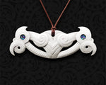 new zealand maori necklace pekapeka