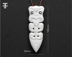 maori necklace taiaha