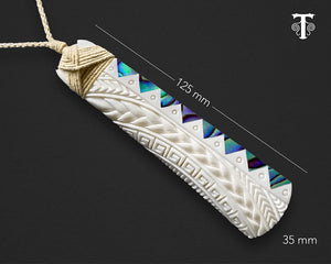 maori necklace toki axe