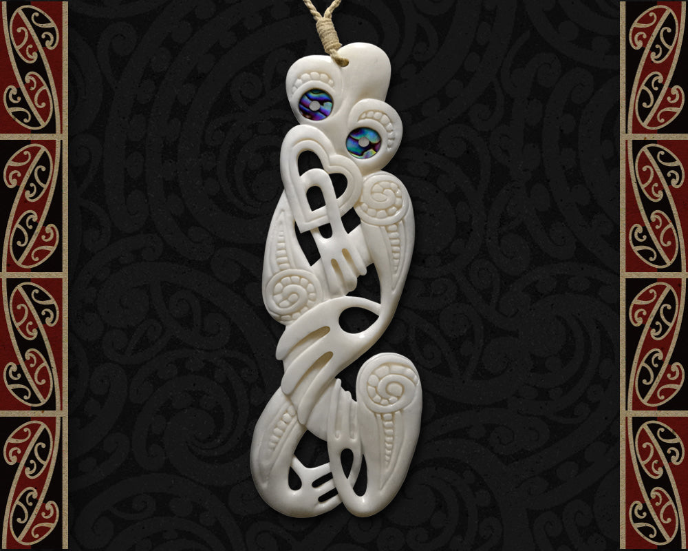 maori necklace tiki