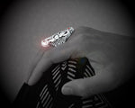 Handcrafted Silver Tiki Ring - Symbolic Maori Jewelry